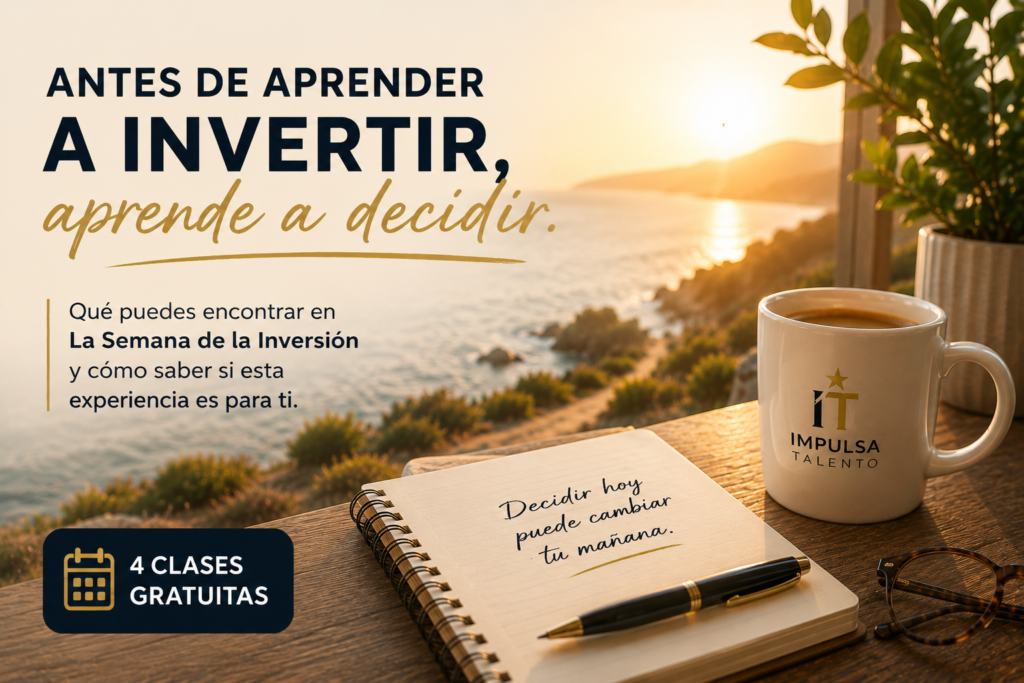 La Semana de la Inversión con cuatro clases gratuitas sobre educación financiera