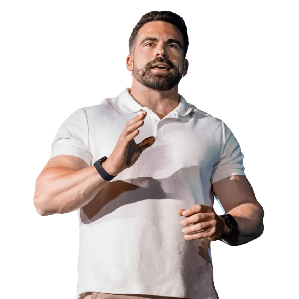 Miguel Navarro explicando el método SUPERHUMANO